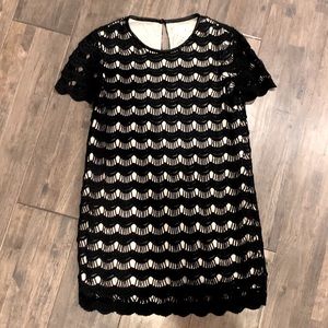 ♠️Kate Spade Crochet lace black dress♠️